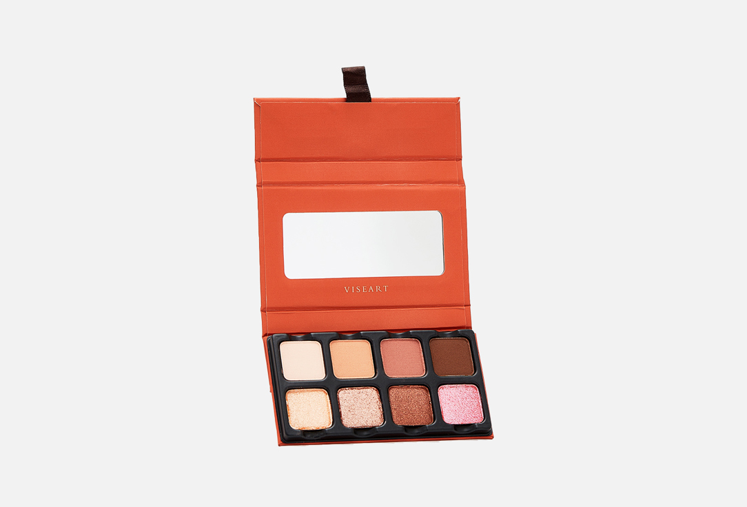 

Палетка теней для глаз VISEART, Коричневый, Petit PRO Solstice 8 г