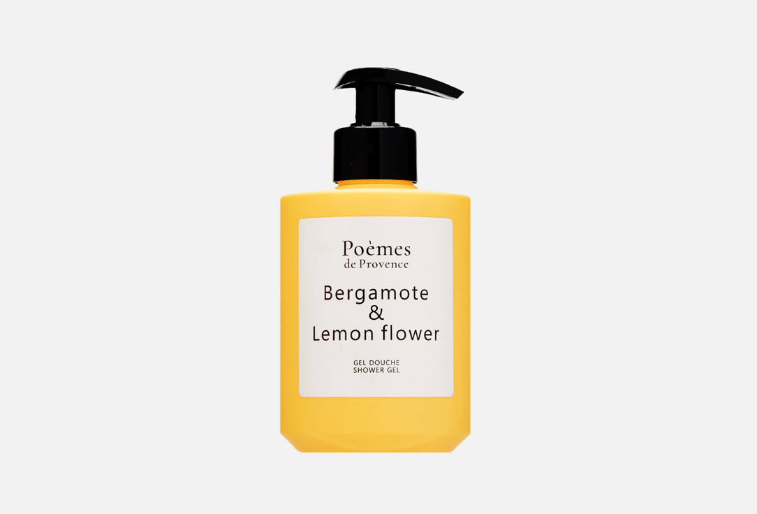цена Гель для душа POÈMES DE PROVENCE Bergamote & Lemon Flower 300 мл