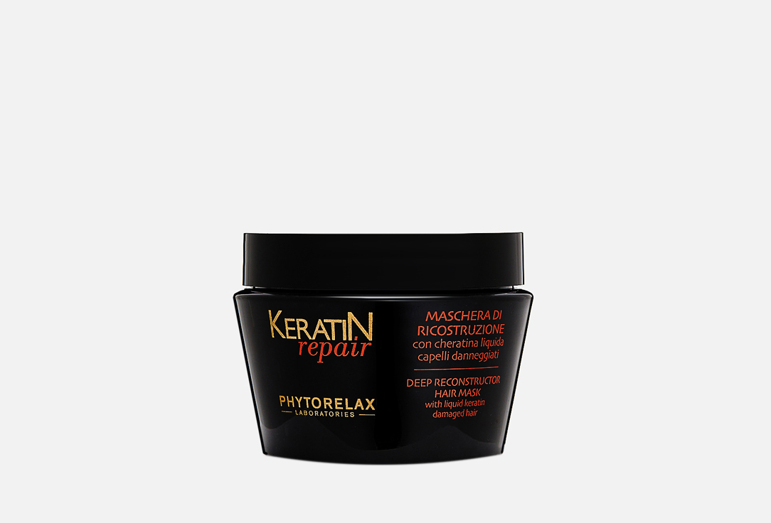 Маска для волос Phytorelax KERATIN DEEP RECONSTRUCTOR MASK 