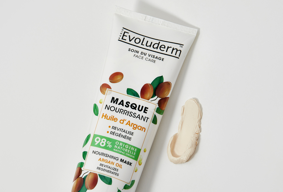 Маска для лица Evoluderm Masque Nourrissant Huile d’Argan 