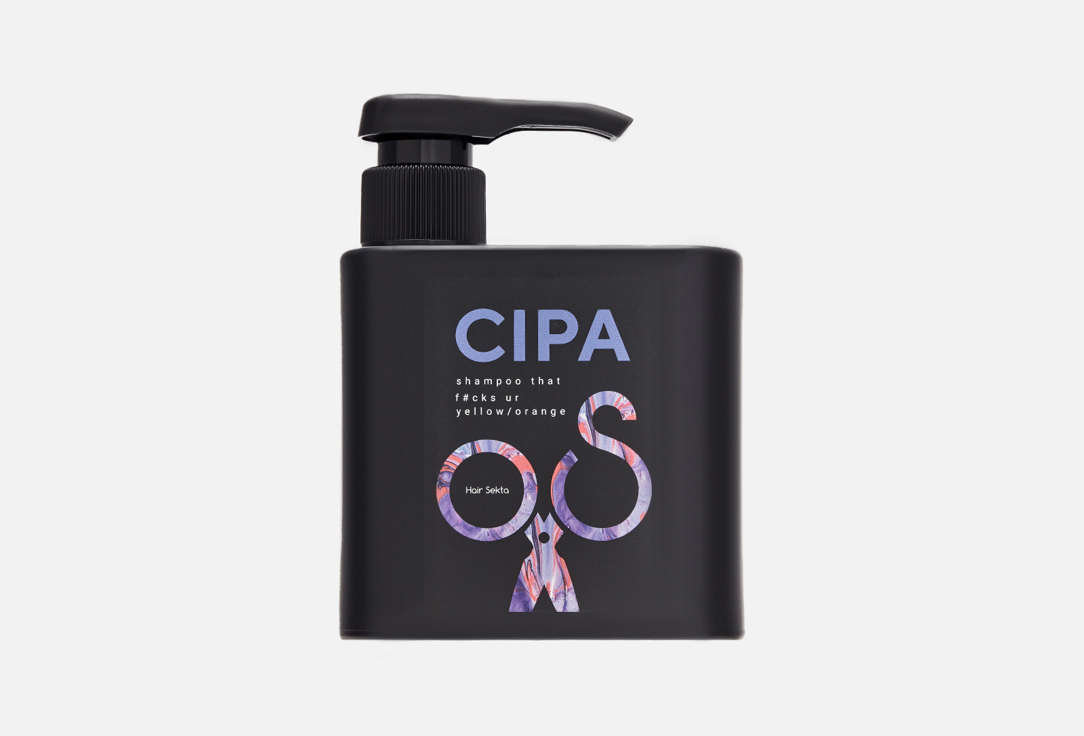 Нейтрализующий шампунь для волос  Hair Sekta CIPA 