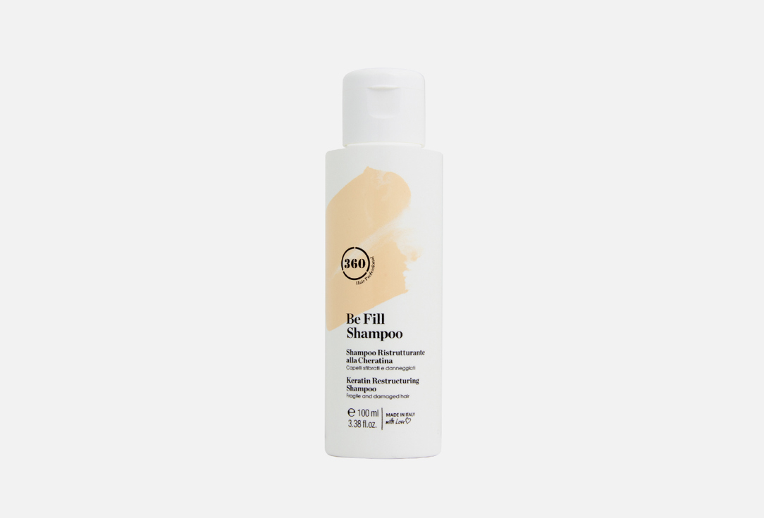 Реструктурирующий шампунь для волос 360 HAIR PROFESSIONAL BE FILL SHAMPOO  100 мл