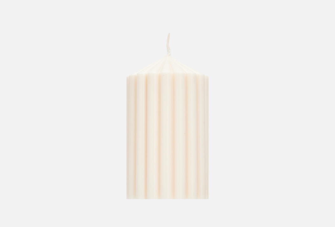 Декоративная свеча VENEW AMELIA small beige 