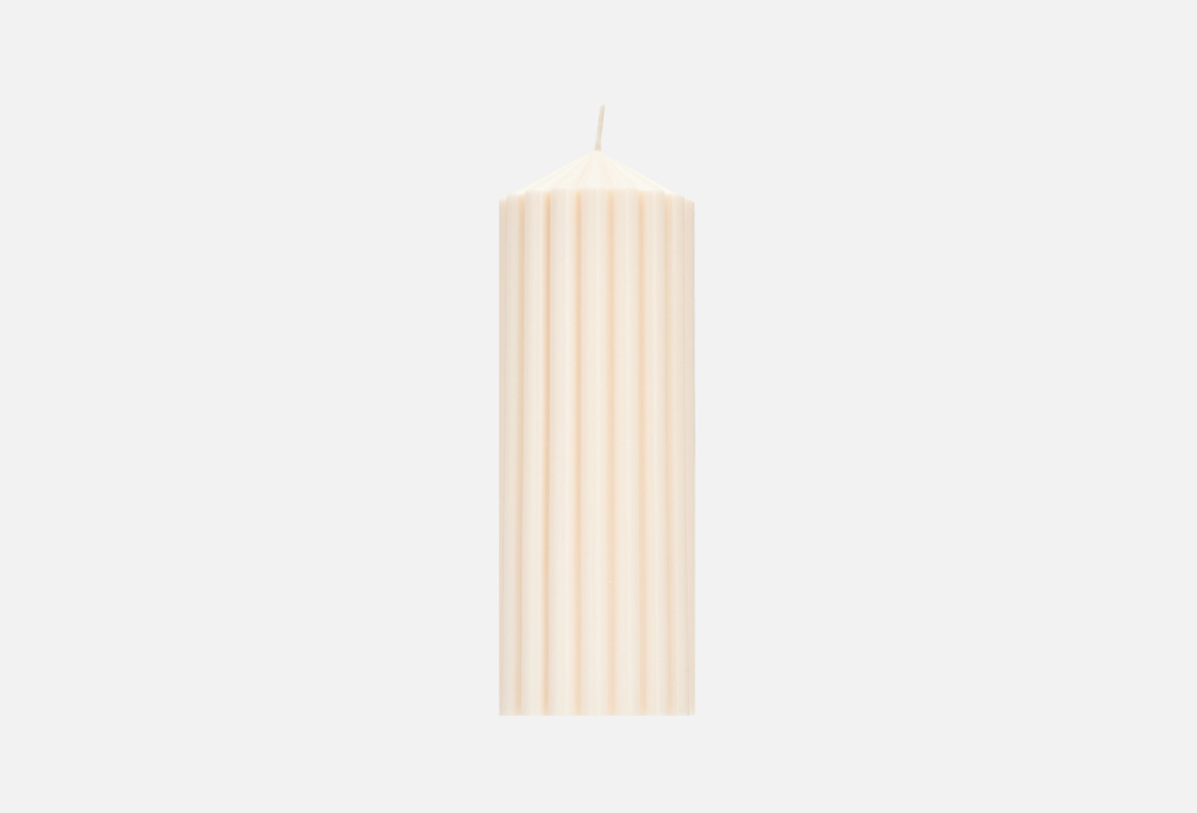 Декоративная свеча VENEW AMELIA beige 