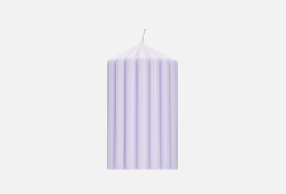 Декоративная свеча VENEW AMELIA small lavender 360 г цена и фото