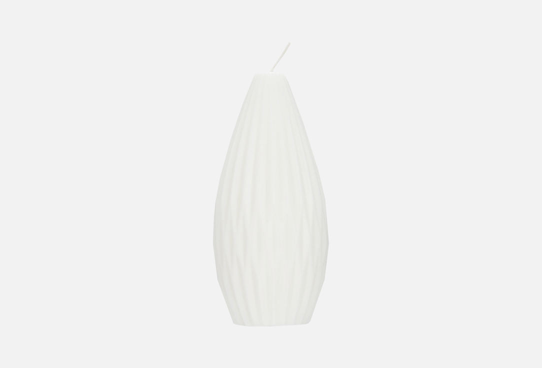 Декоративная свеча VENEW Bella white 65 