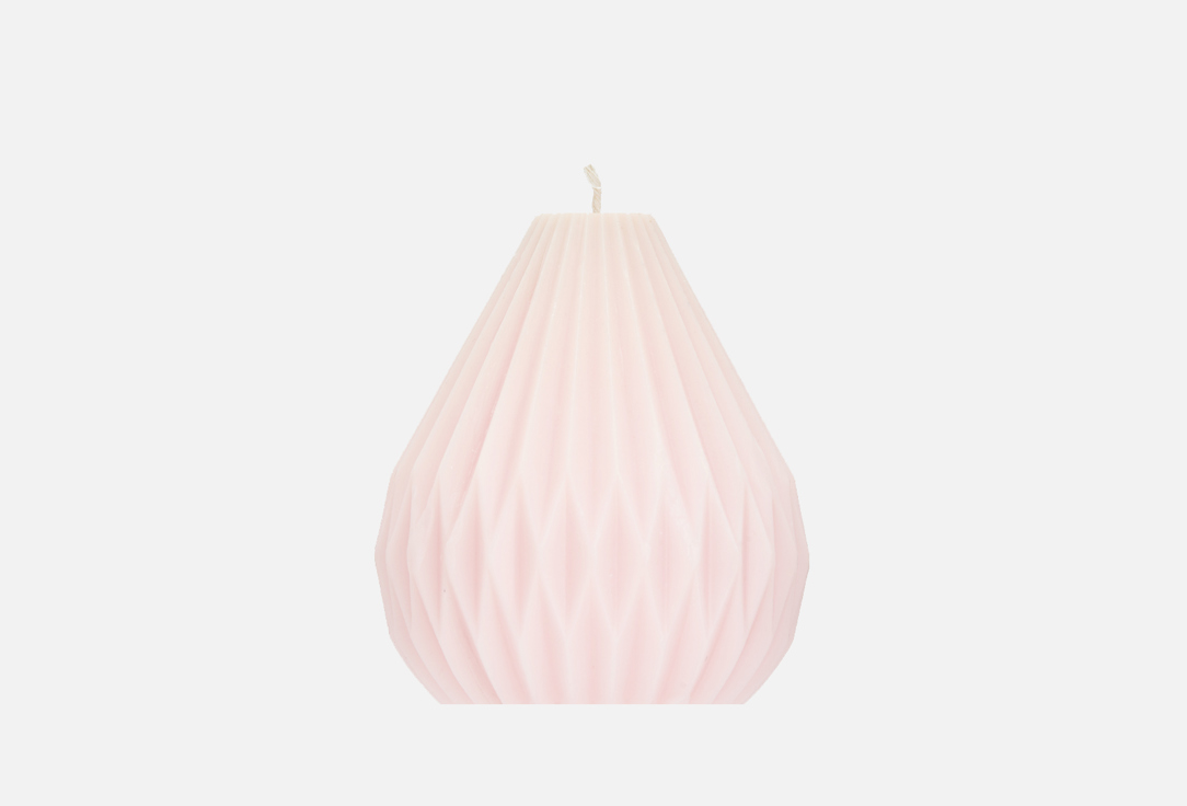 Декоративная свеча VENEW Bella pink 90 400 г свеча бочонок lumi 7x12 розовая