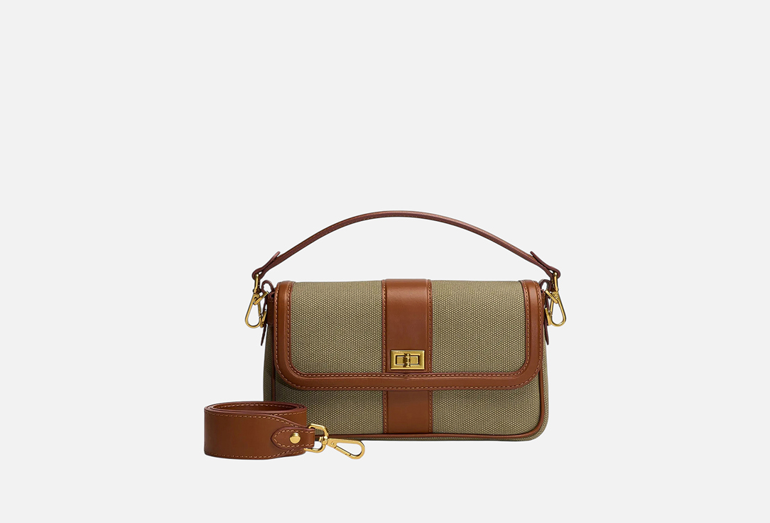 

Сумка CNS — COINED IN STONE, Коричневый, DeLorean mini canvas olive 1 шт