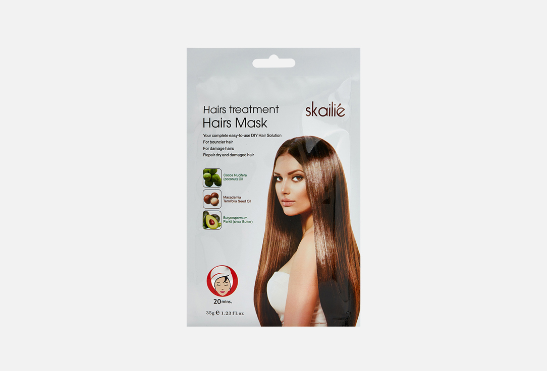 

Маска-шапочка для волос SKAILIE, Hairs treatment mask 35 г