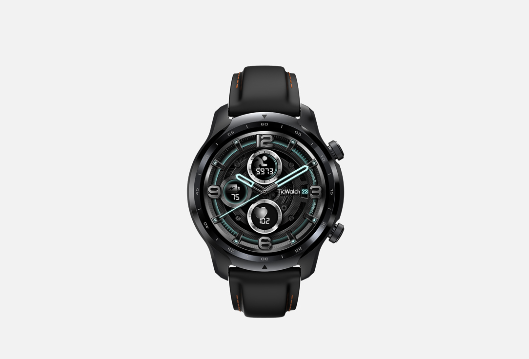 Смарт часы TICWATCH Pro3 Cellular LTE black 1 шт ремешок из натуральной кожи для ticwatch pro 3 gps силиконовый ремешок для ticwatch pro x 4g lte 2020 gtx e2 s2 s мужской сменный браслет