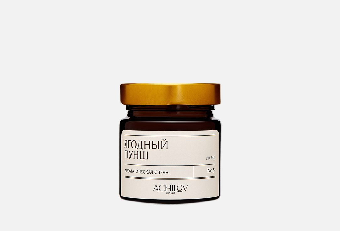 Изображение товара Ароматическая свеча Achilov ягодный пунш