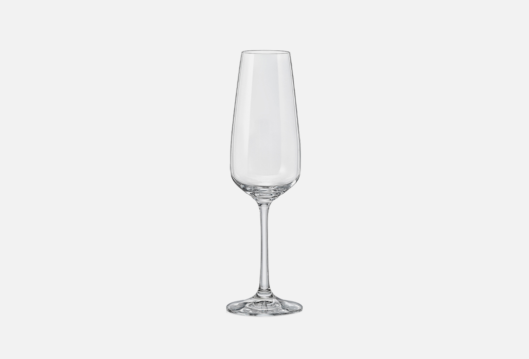 бокал для шампанского CRYSTALEX Жизель 6 шт цена и фото