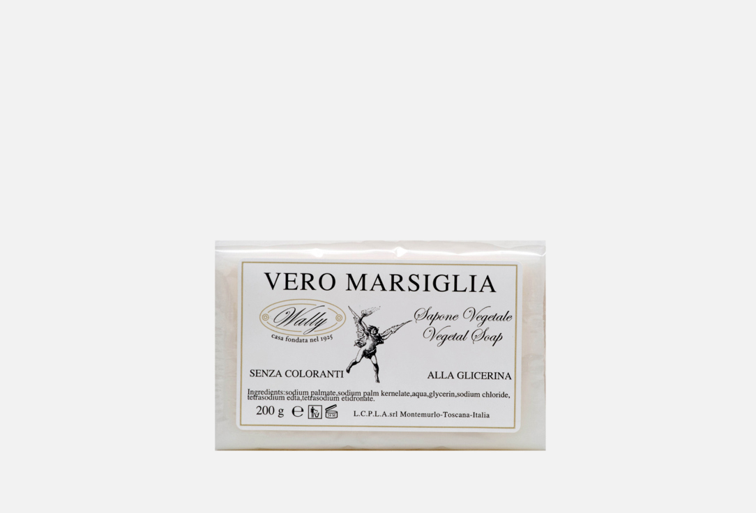 цена Масельское мыло WALLY 1925 Vero Marsiglia 200 г