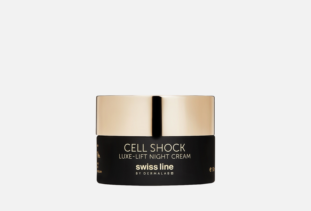 Ночной крем для лица с лифтинг-эффектом SWISS LINE Cell Shock 50 мл ночной интенсивный лифтинг крем для кожи лица revitalift 50мл