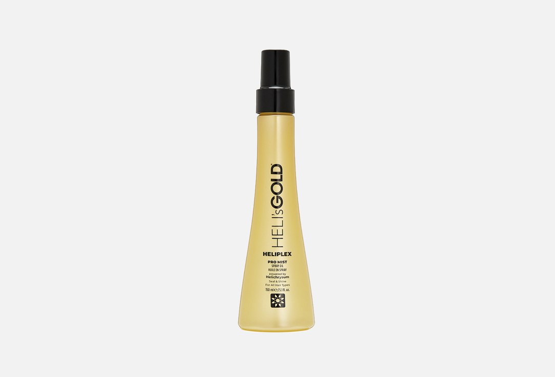 Масло-спрей для мгновенного восстановления волос HELIS GOLD Heliplex 150 мл масло спрей для мгновенного восстановления волос heliplex pro mist spray oil масло спрей 150мл