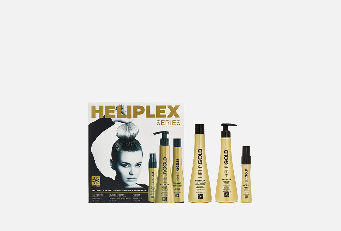 Подарочный набор для волос Helis Gold Heliplex 