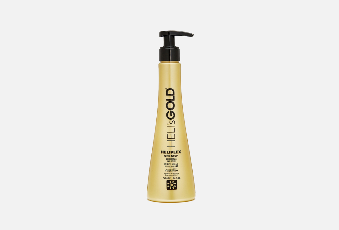Сыворотка для мгновенного восстановления волос HELIS GOLD Heliplex 250 мл
