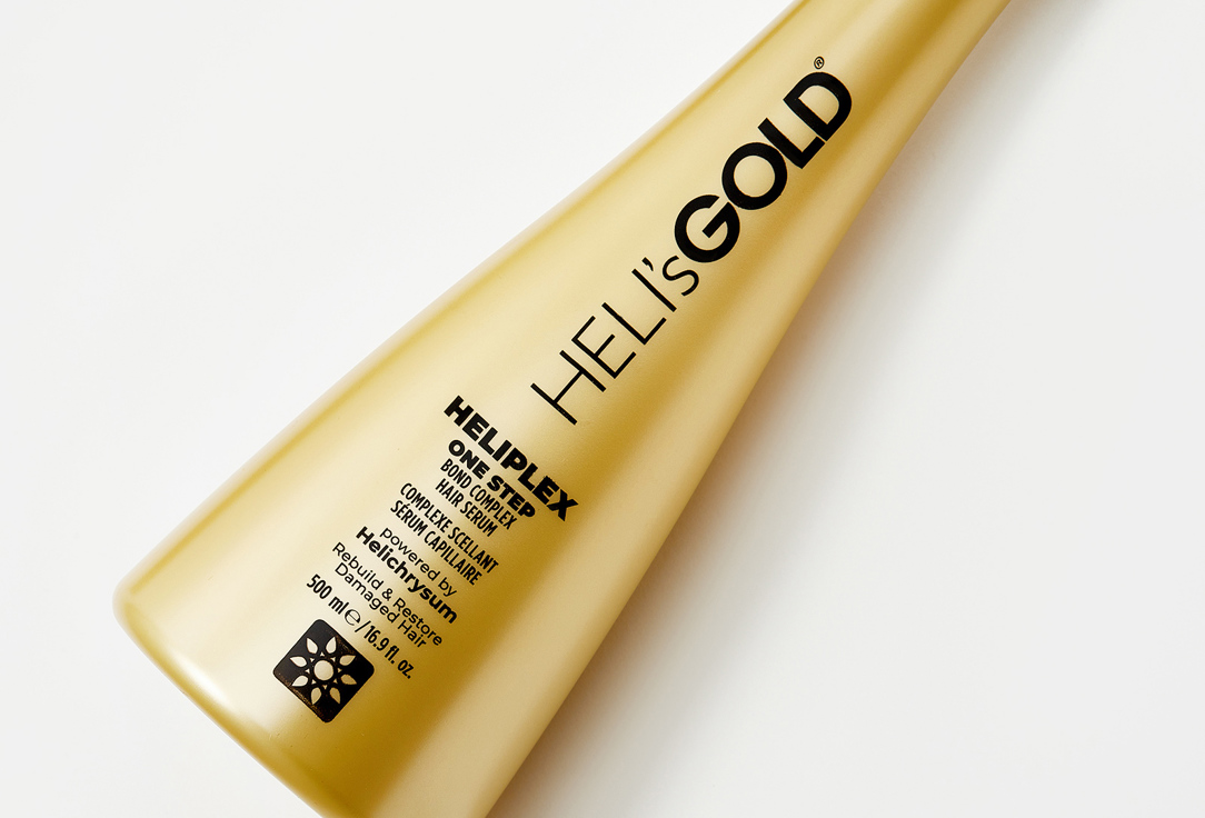 Сывороткадля мгновенного восстановления волос  Helis Gold Heliplex 