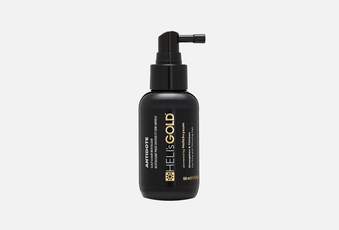 Лосьон-спрей для объема и роста волос Helis Gold Antidote 