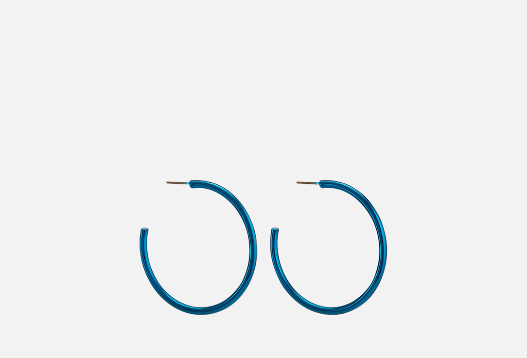Изображение товара Серьги Free Form Jewelry кольца синие