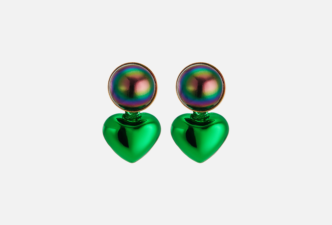 Серьги FREE FORM JEWELRY Сердечки 2 шт
