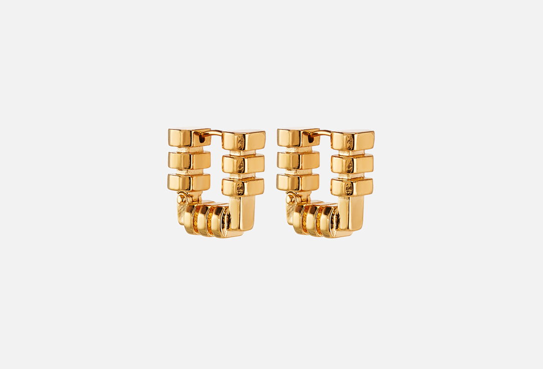 

Хупы FREE FORM JEWELRY, Золотистые 2 шт