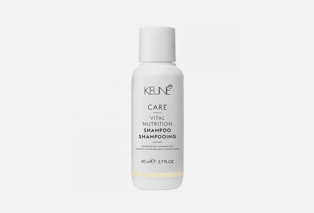 Шампунь для волос KEUNE CARE Vital Nutrition 80 мл keune шампунь основное питание 80 мл care vital nutrition shampoo