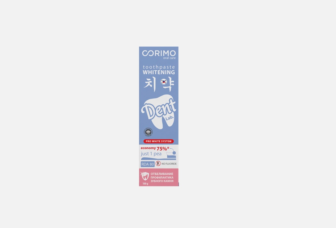 Зубная паста  Corimo CORIMO Toothpaste Whitening ultra-refreshing 100g 