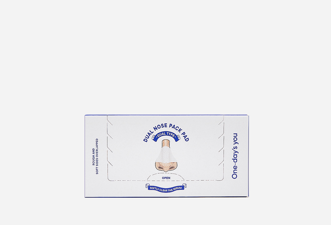 

Двухсторонние полоски для носа ONE-DAYS YOU, Dual Nose Pack 10 шт