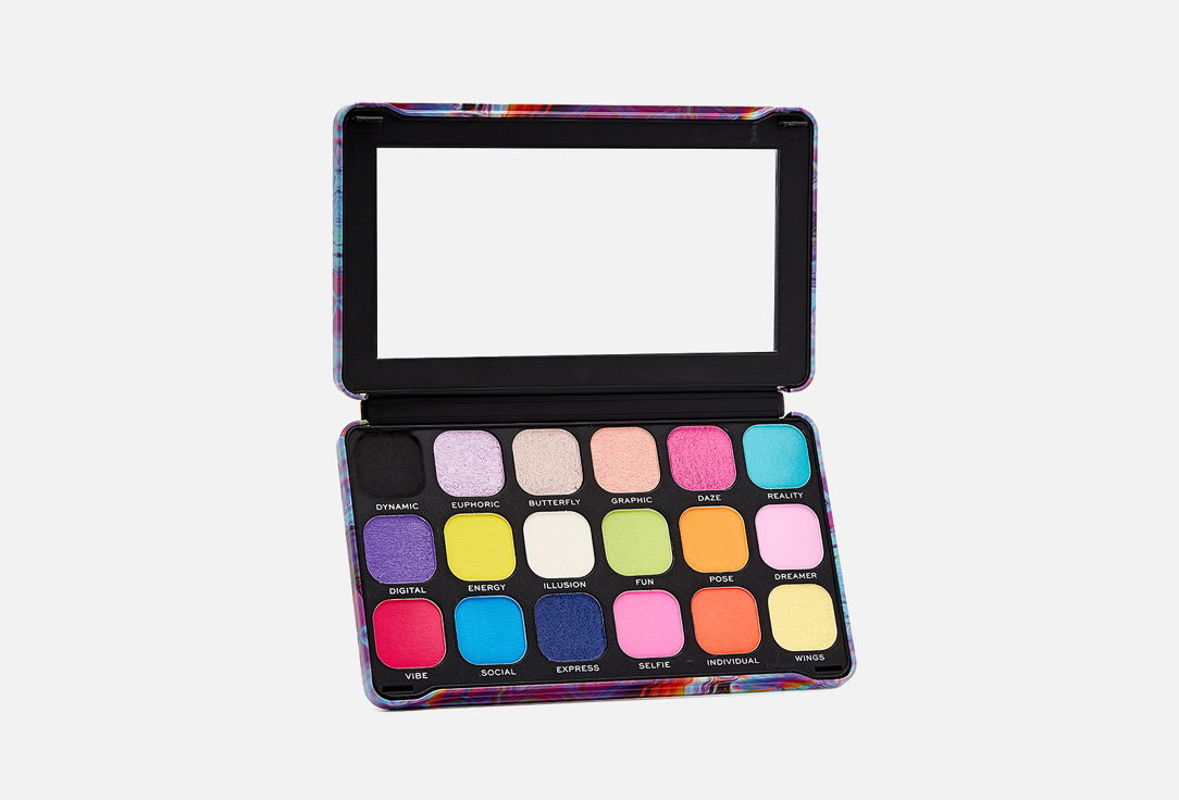 Изображение товара ПАЛЕТКА ТЕНЕЙ для глаз MakeUp Revolution FOREVER FLAWLESS Digi Butterfly