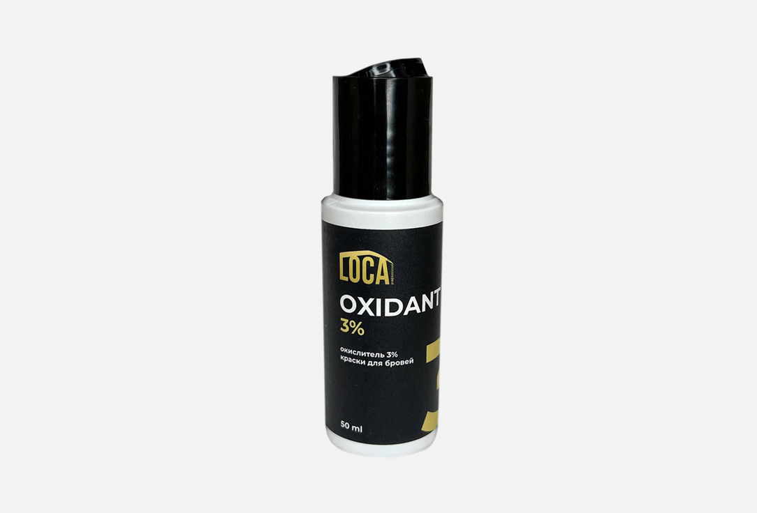 

Окислитель краски для бровей LOCA PROFESSIONAL, Oxidant 3%, Eyebrow dye oxidizer 50 мл