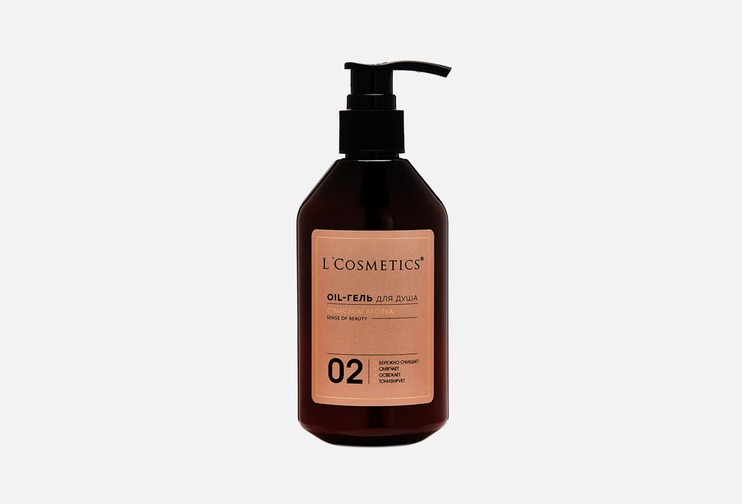 

Oil-гель для душа L’COSMETICS, Cottonseed oil 250 мл