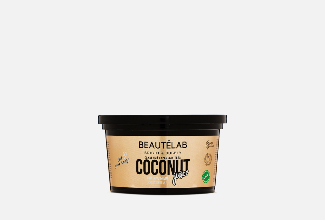 Сахарный скраб для тела L’COSMETICS Vanilla with Natural Coconut Juice 250 мл цена и фото
