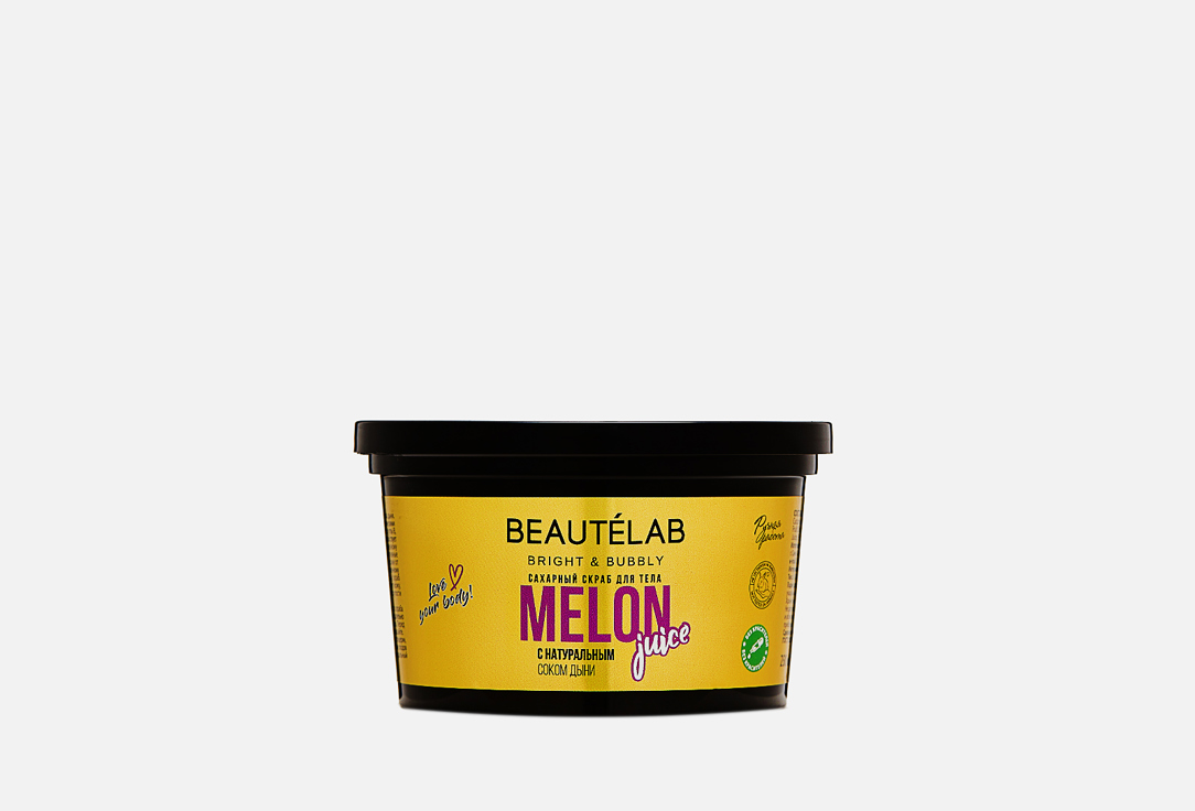 Сахарный скраб для тела L’Cosmetics natural melon juice 