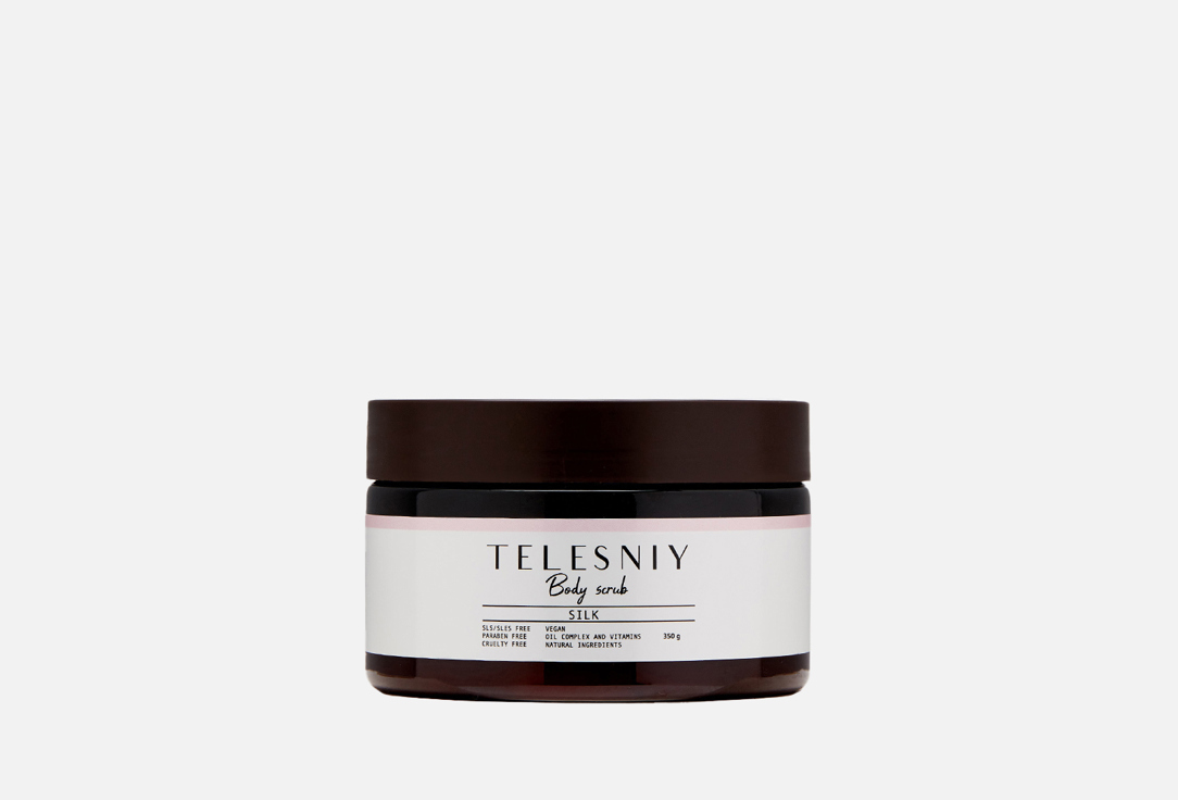 

ПАРФЮМИРОВАННЫЙ СКРАБ-МАСЛО ДЛЯ ТЕЛА TELESNIY, SILK 350 г