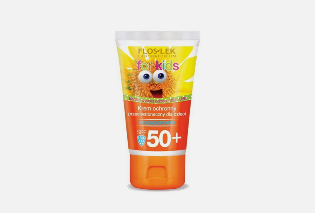 цена Солнцезащитный крем для лица и тела FLOSLEK FOR KIDS, SPF 50+ 50 мл