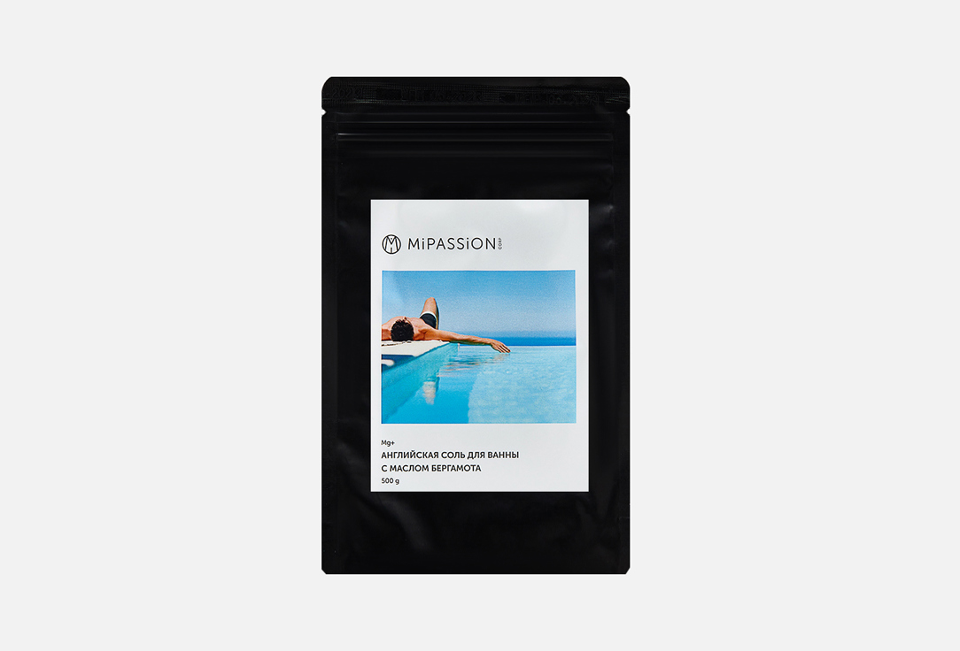 Изображение товара Английская соль для ванны MiPASSION bergamot oil