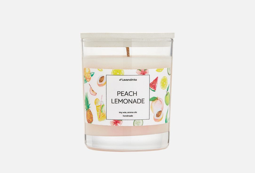 Ароматическая свеча Lavandinka Peach lemonade 