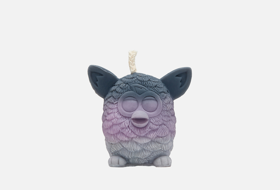 Свеча Lavandinka Furby grey-violet 