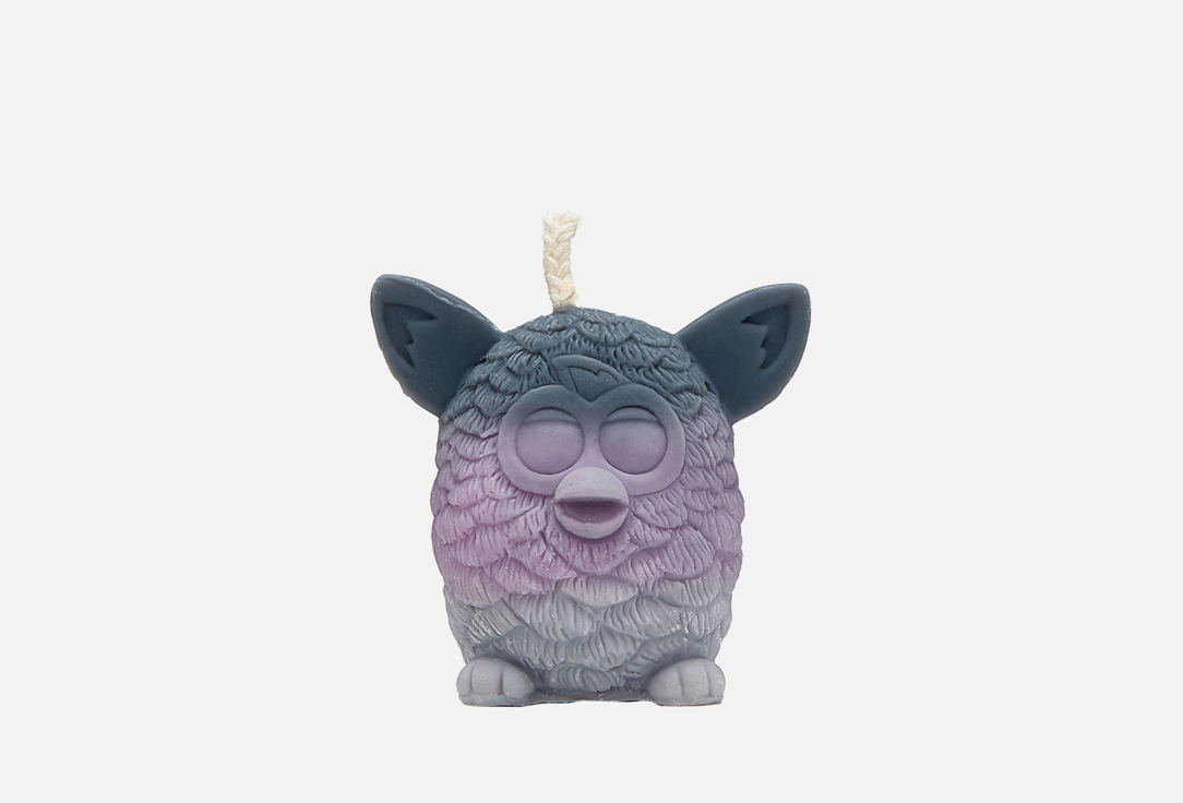 цена Свеча LAVANDINKA Furby grey-violet 62 г