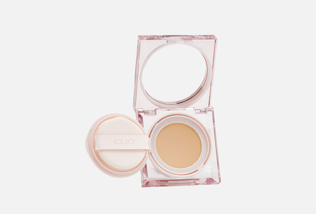 Тональный кушон для лица SPF 50+ PA++++ CLIO Kill cover mesh glow cushion mini 5 мл