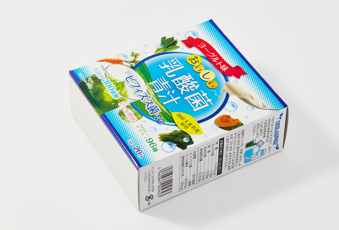 БАД для укрепления иммунитета Yuwa Порошок из молодых побегов ячменя со вкусом йогурта 