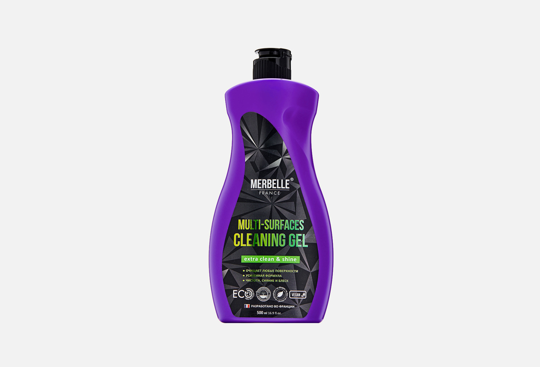 

Универсальный гель для очищения всех видов поверхностей MERBELLE, Extra clean and shine 500 мл