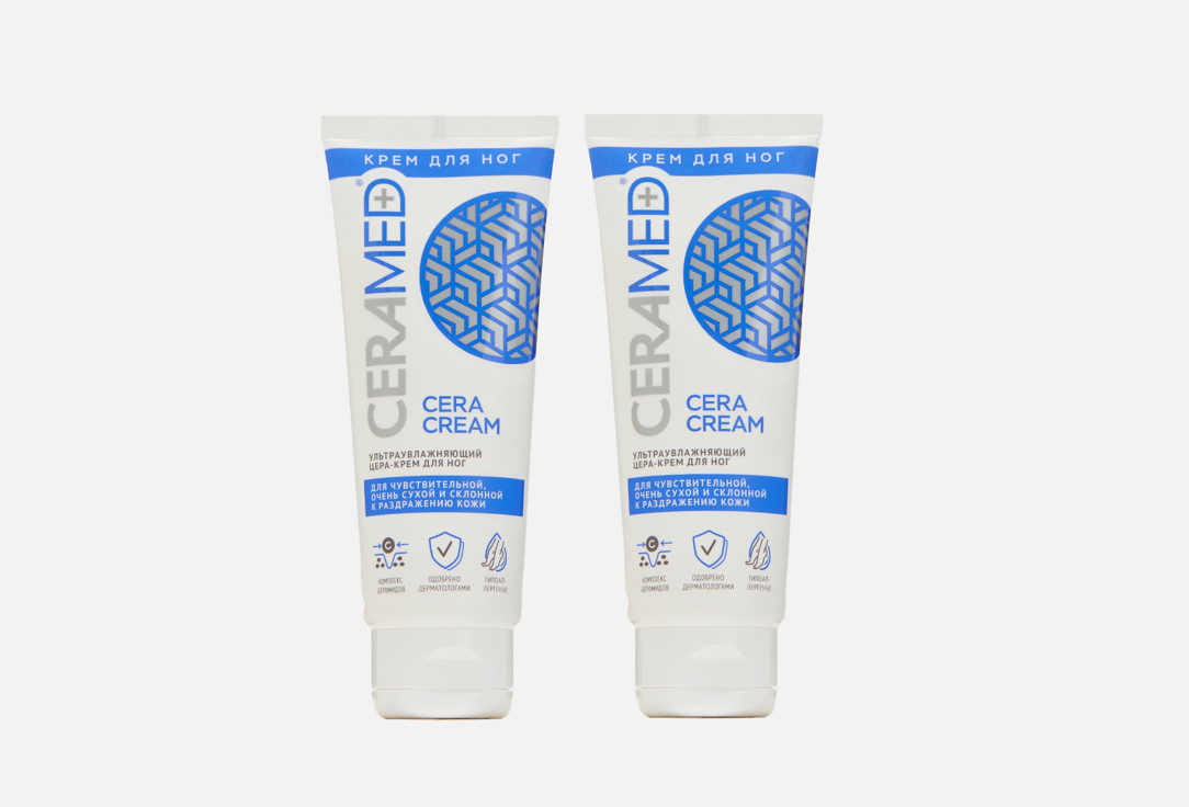 Набор крема для рук CERAMED Cera cream 2 шт лекарь крем с чагой для ног 75мл