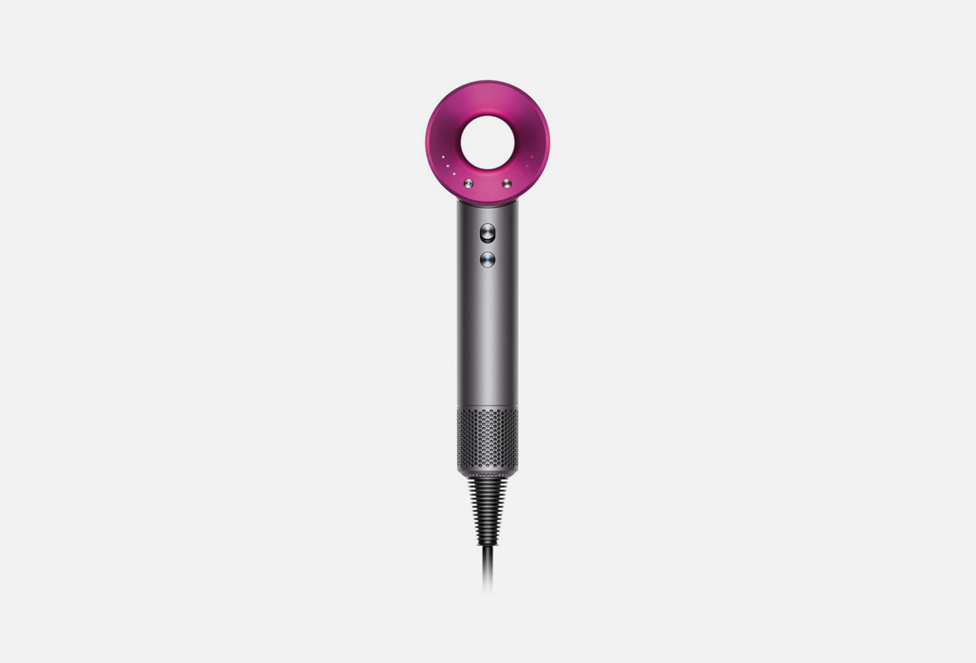 Изображение товара Фен Dyson Supersonic HD15 Iron and Fuchsia мощный с магнитными насадками