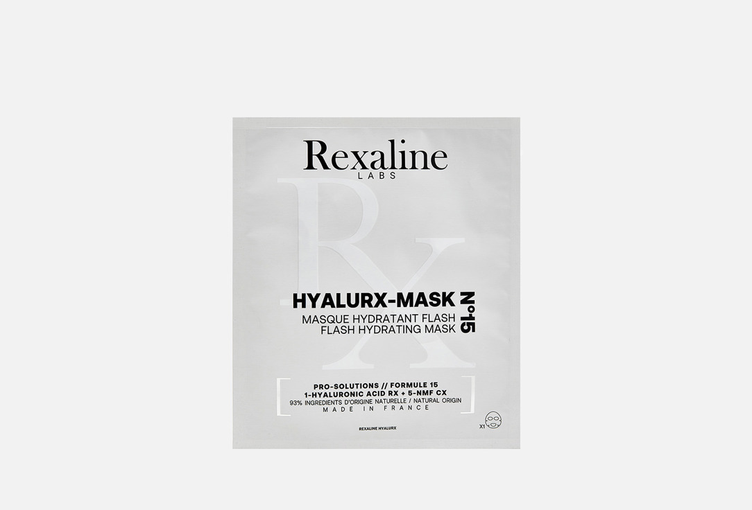 

Увлажняющая тканевая маска для лица REXALINE, HYALURX-Mask Hydrating 1 шт