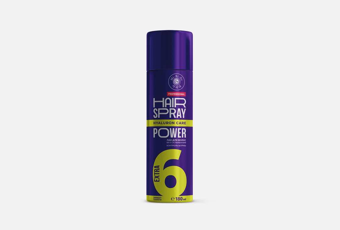 Лак для волос MI-RI-NE Hair spray power 180 мл mi ri ne двухфазный спрей филлер для волос 20в1 эффект ламинирования 200мл