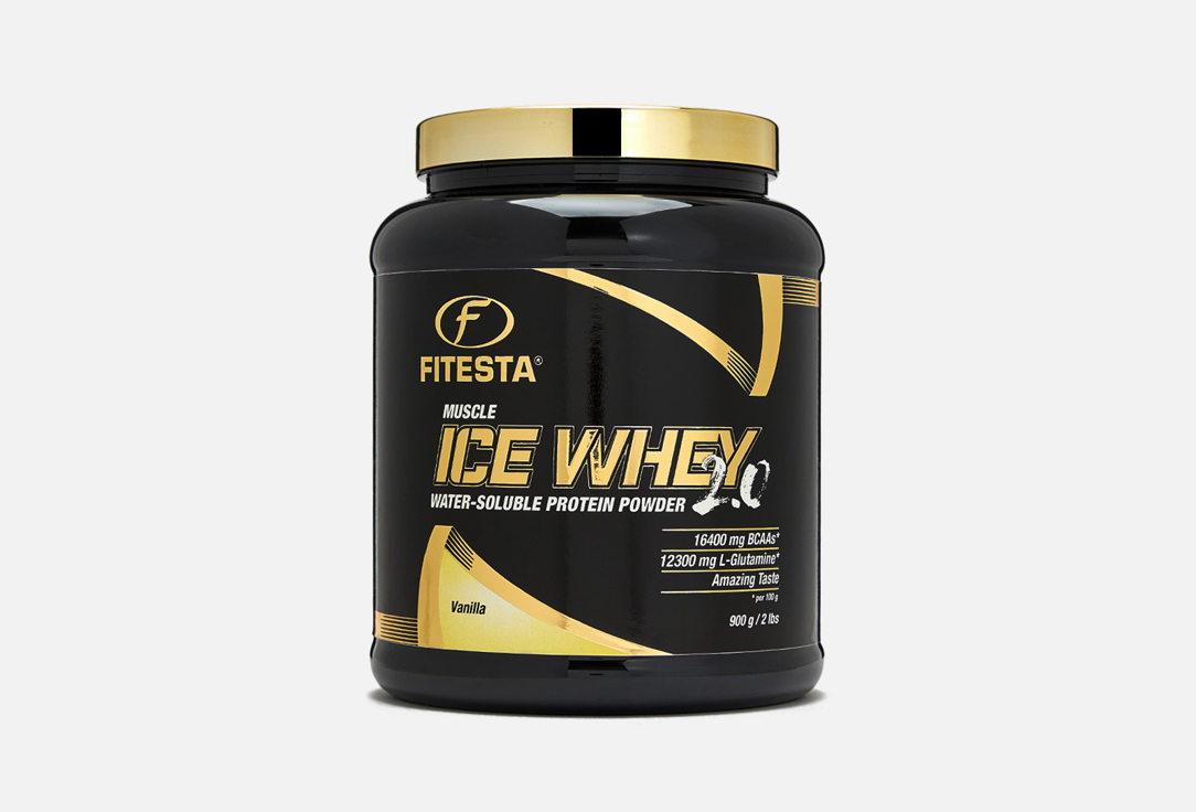 мышечный протеин со вкусом ванили stc whey muscle 750 гр Протеин FITESTA Muscle Ice whey Vanille 900 г