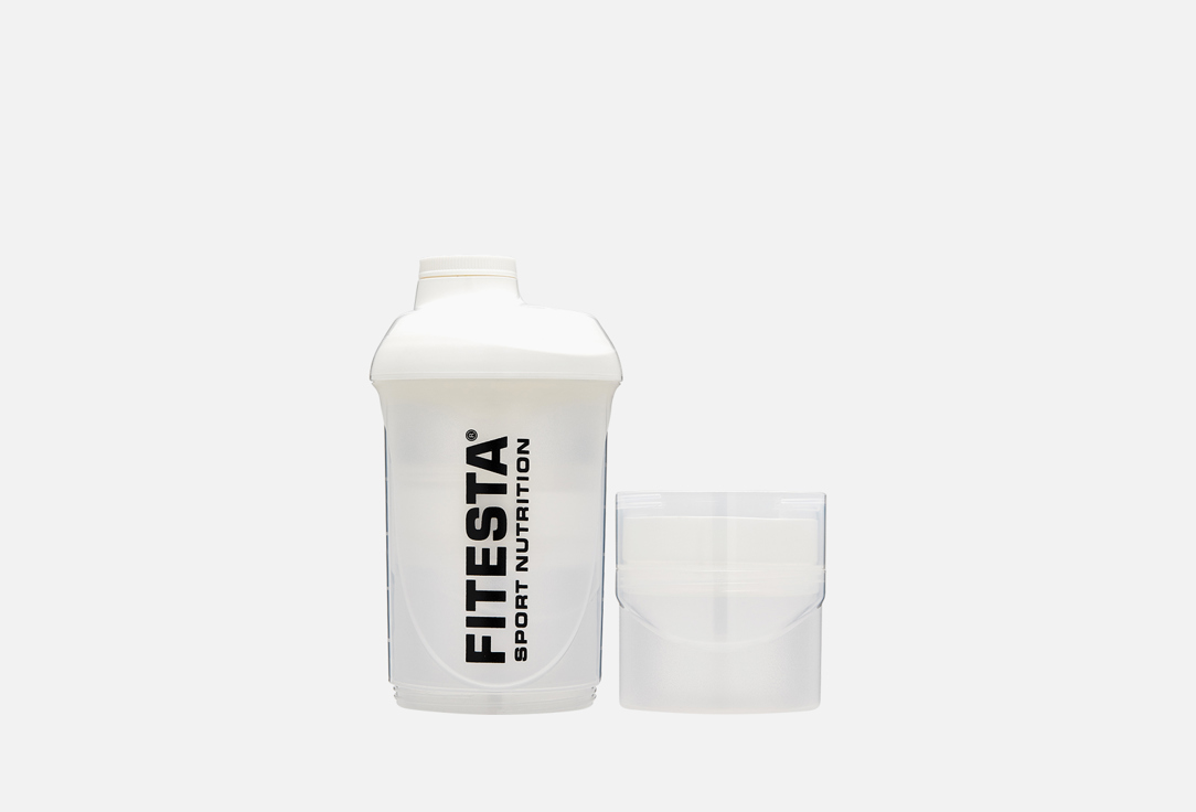 Шейкер FITESTA Opal White 600 мл