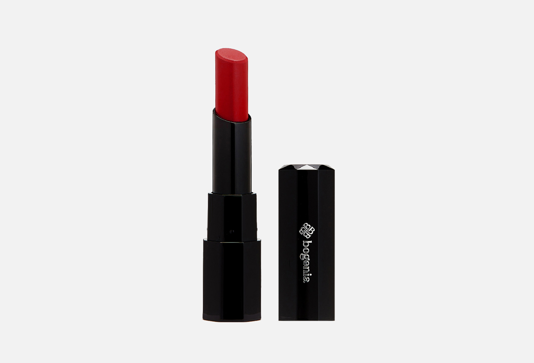 Помада для губ Bogenia Lipstick Velvet 112, красный костер